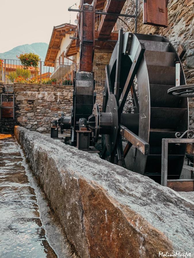 Il Fienile - Lake Como Heritage Home In Molino Maufet Watermill - Lake View Terrace Colico Eksteriør billede